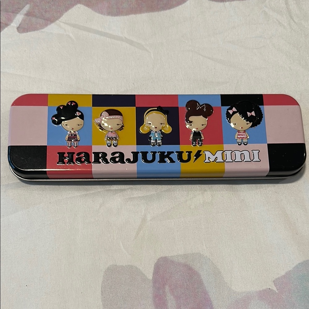 Black Harajuku Mini Pencil Case